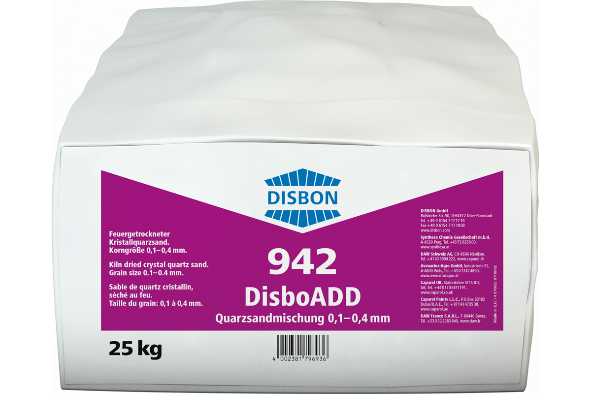 Disbon 942 Disboxid 25,0 kg Mischquarz Körnung 0,1 - 0,4 mm